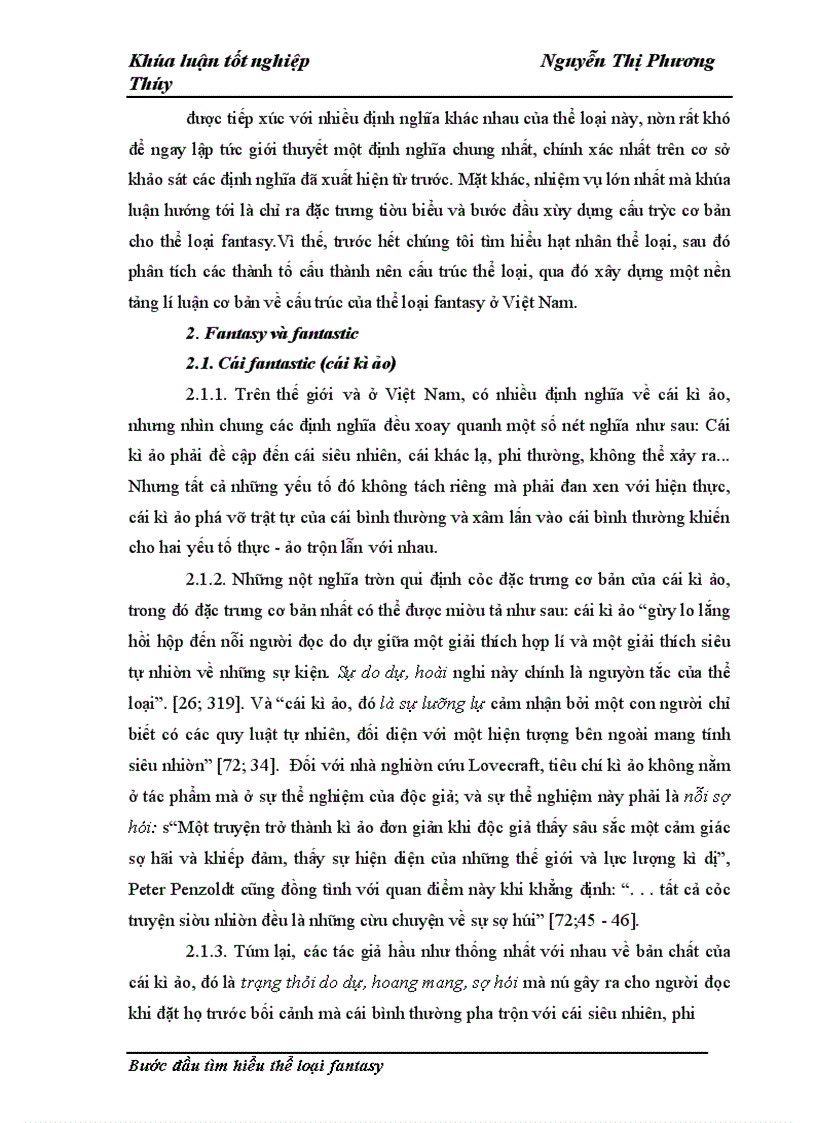 image for page Về khái niệm cái kì ảo và văn học kì ảo trong nghiên cứu văn học