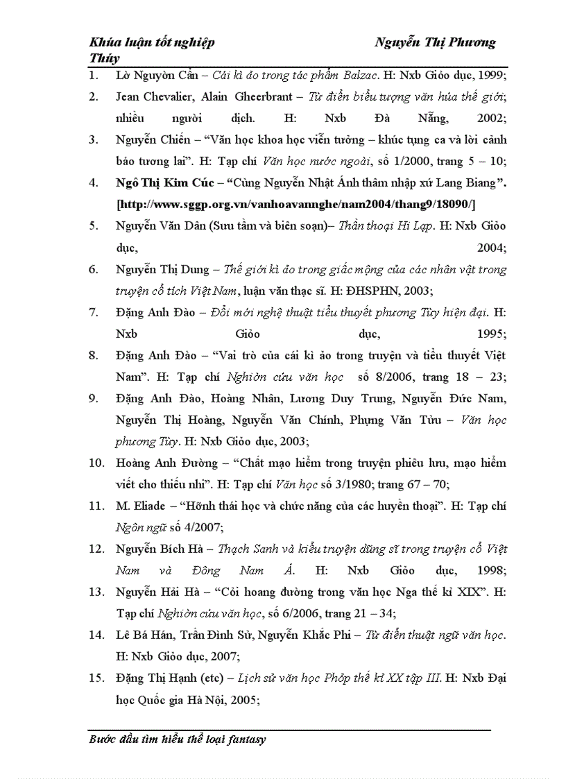 image for page Về khái niệm cái kì ảo và văn học kì ảo trong nghiên cứu văn học