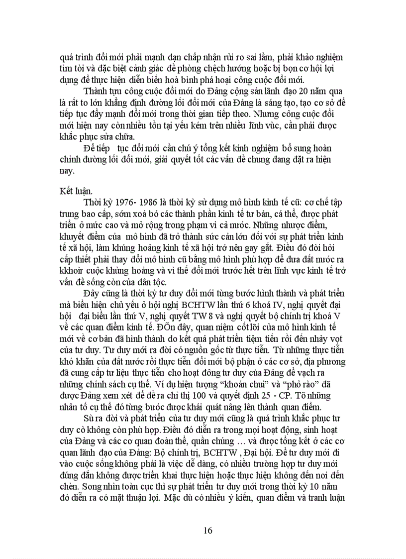 image for page Nhận thức của Đảng về CNXH và con đường quá độ đi lên CNXH trên phạm vi cả nước