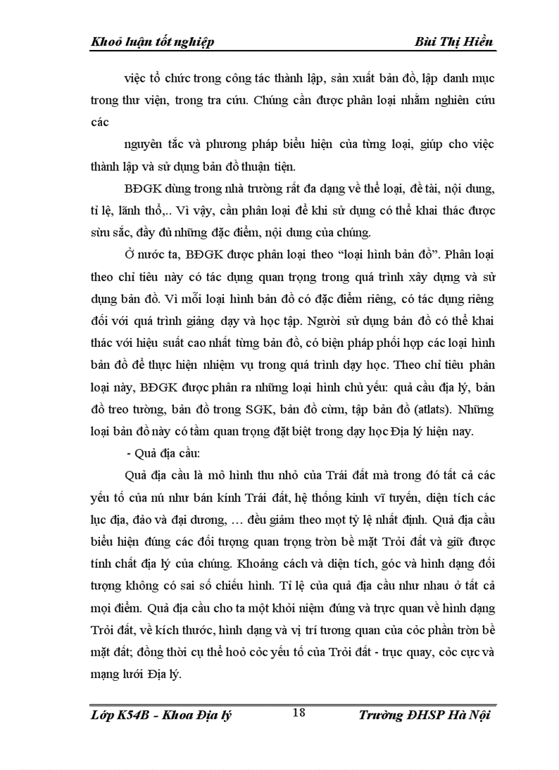 image for page Phương pháp hình thành kĩ năng sử dụng bản đồ cho học sinh trong dạy học địa lý lớp 11 – THPT