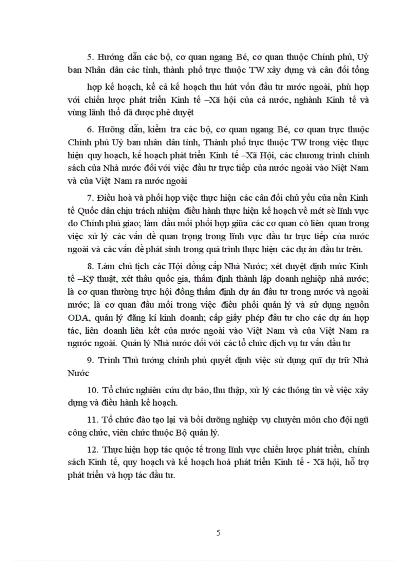 image for page Lịch sử hình thành, quá trình phát triển chức năng và nhiệm vụ của Bộ kế hoạch đầu tư