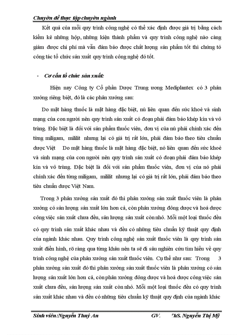 image for page Hoàn thiện kế toán tập hợp chi phí và tính giá thành sản phẩm tại công ty CP Dược TW Mediplantex