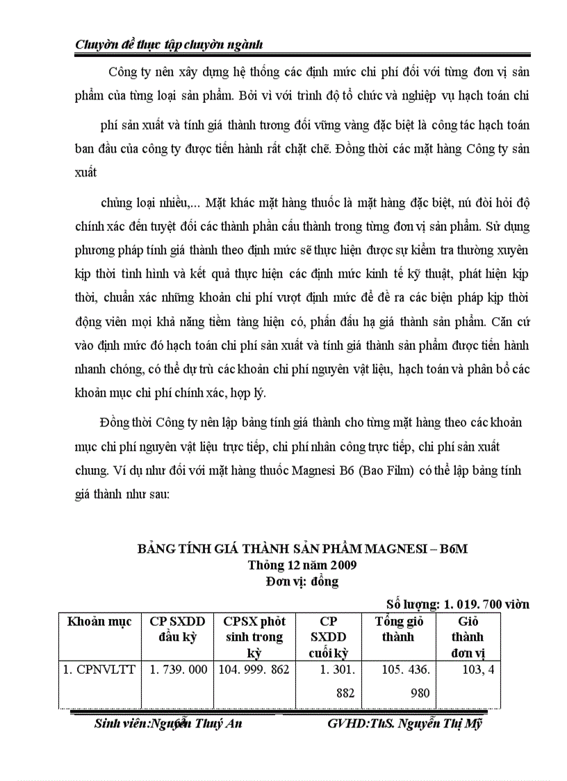 image for page Hoàn thiện kế toán tập hợp chi phí và tính giá thành sản phẩm tại công ty CP Dược TW Mediplantex