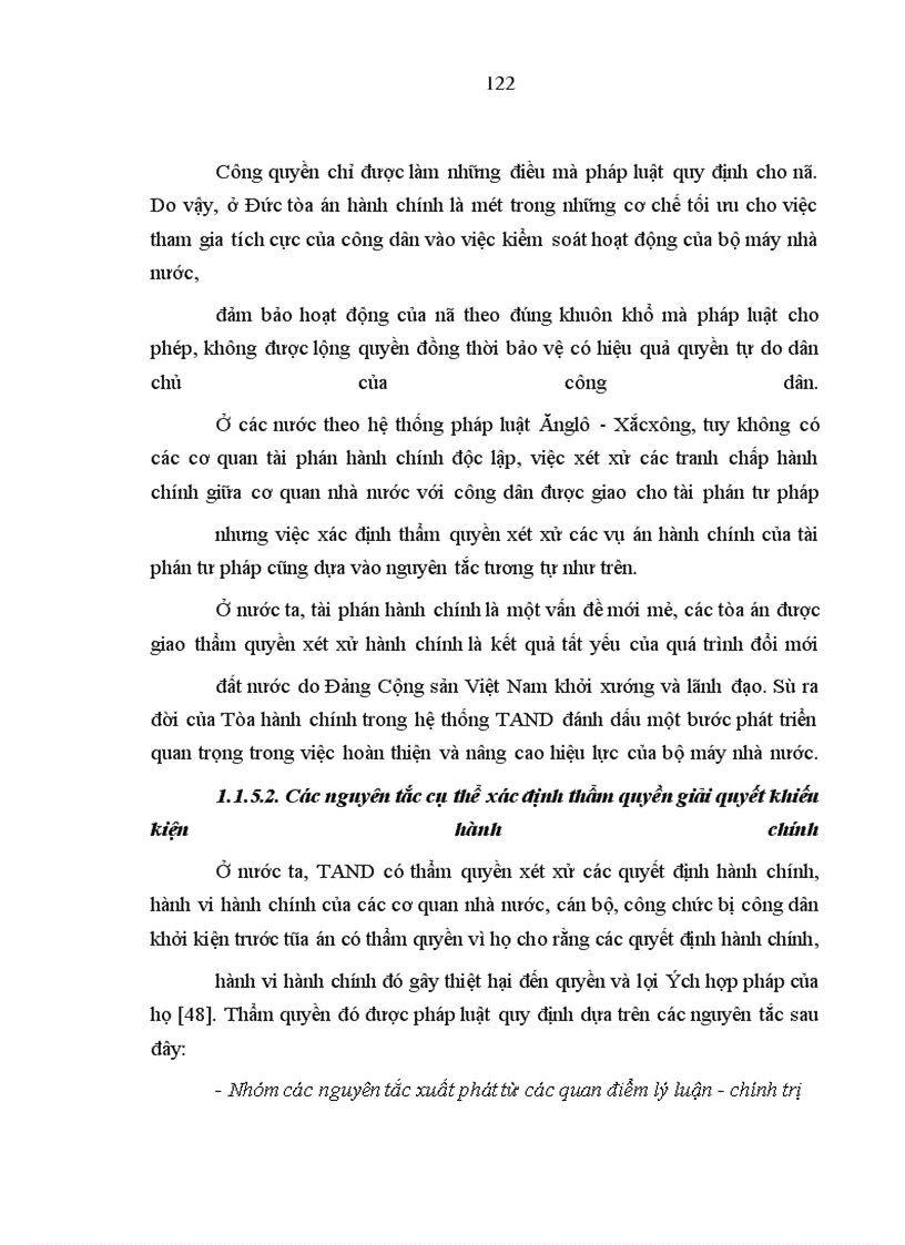 image for page Thực trạng thẩm quyền giải quyết các khiếu kiện hành chính của tòa án nhân dân ở Việt Nam