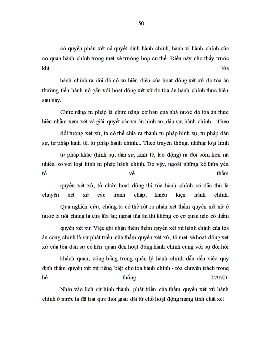 image for page Thực trạng thẩm quyền giải quyết các khiếu kiện hành chính của tòa án nhân dân ở Việt Nam