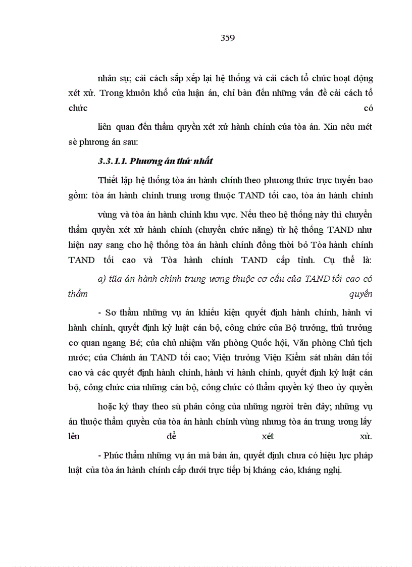 image for page Thực trạng thẩm quyền giải quyết các khiếu kiện hành chính của tòa án nhân dân ở Việt Nam
