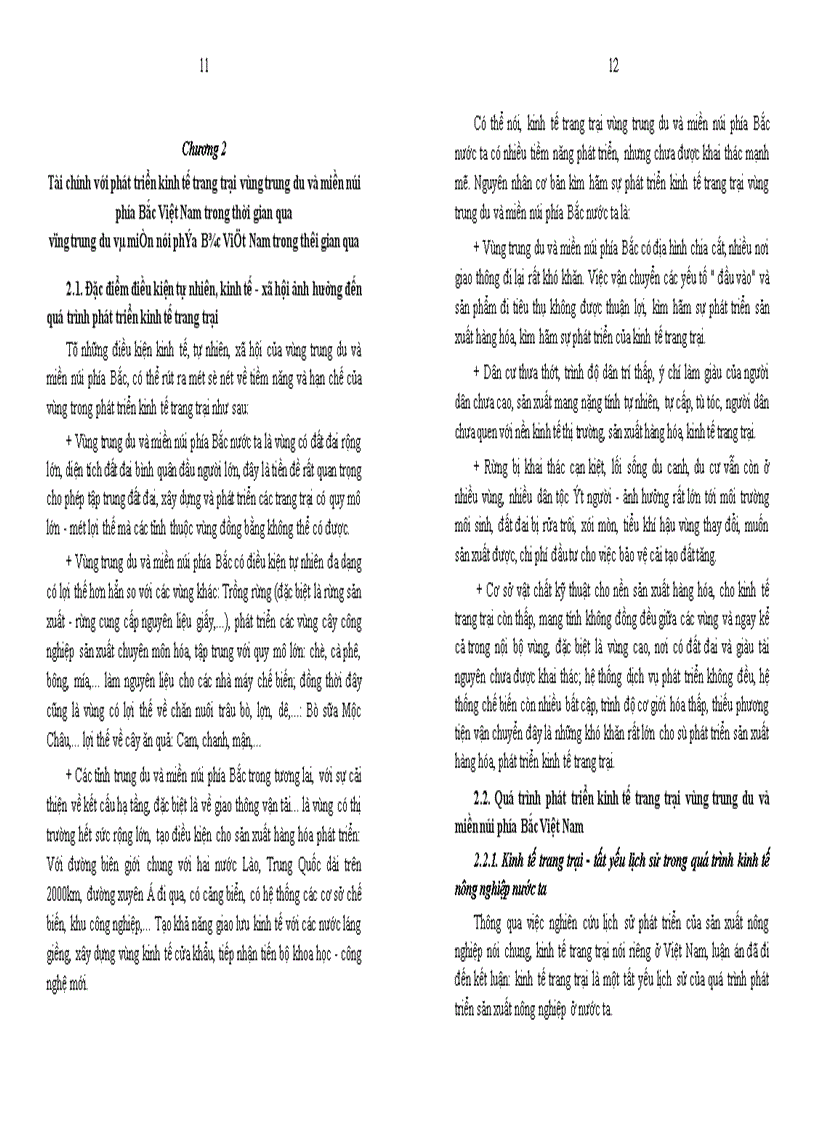 image for page Các giải pháp tài chính để phát triển kinh tế trang trại vùng trung du và miền núi phía Bắc Việt Nam