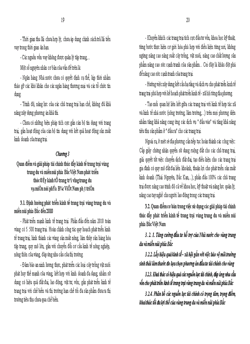 image for page Các giải pháp tài chính để phát triển kinh tế trang trại vùng trung du và miền núi phía Bắc Việt Nam