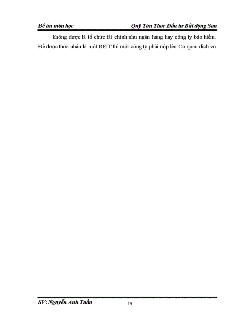 image for page Quy chế về REIT thì REIT được hiểu là một định chế được pháp luật điều chỉnh, REIT có chức năng chính là giúp huy động các vốn dài hạn phát triển thị trường bất động sản thông qua các ưu đãi có điều kiện về thuế