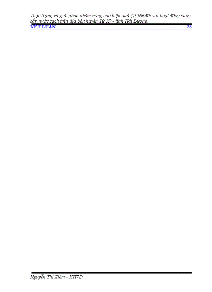 image for page Thực trạng và giải pháp nhằm nâng cao hiệu quả quản lý Nhà nước đối với hoạt động cung cấp nước sạch trên địa bàn huyện Tứ Kỳ
