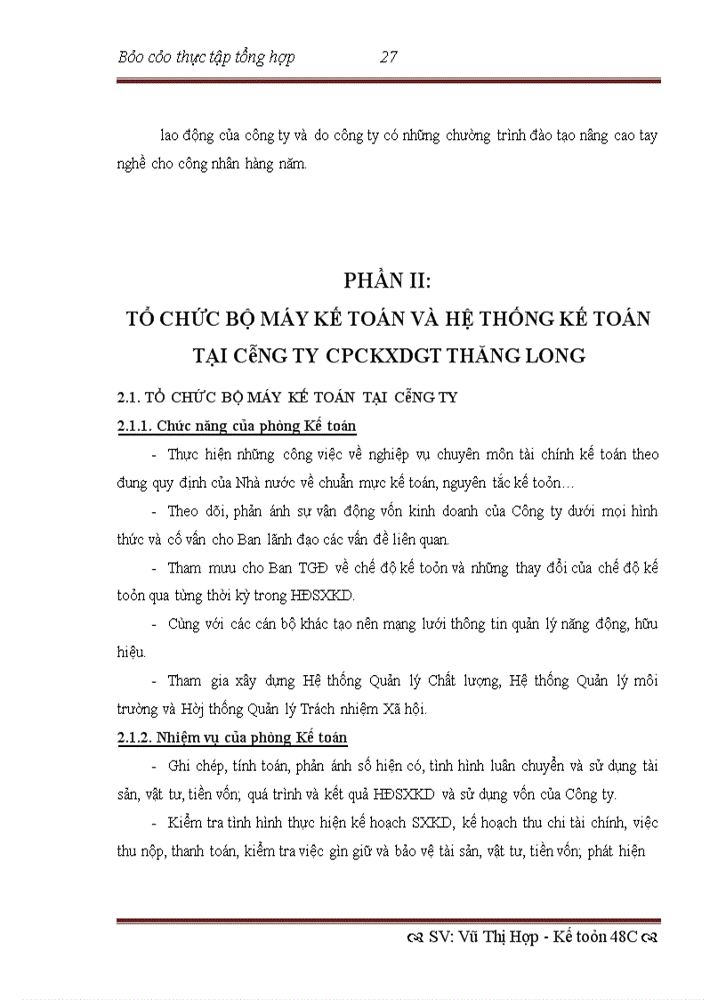 image for page Tổ chức bộ máy kế toán và hệ thống kế toán tại công ty cpckxdgt thăng long