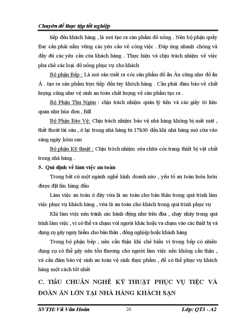 image for page Tiếp cận thực tế về kỹ thuật phục vụ tiệc