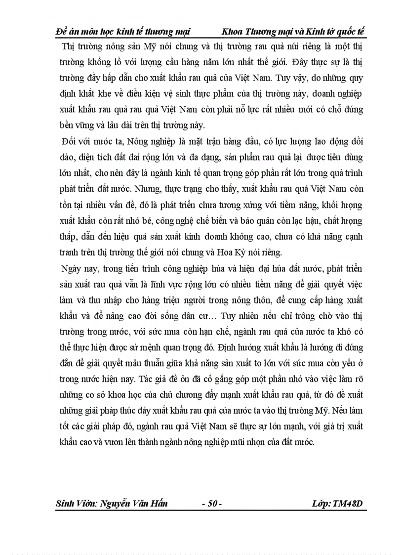 image for page Giải pháp đẩy mạnh xuất khẩu hàng rau quả sang thị trường Mỹ