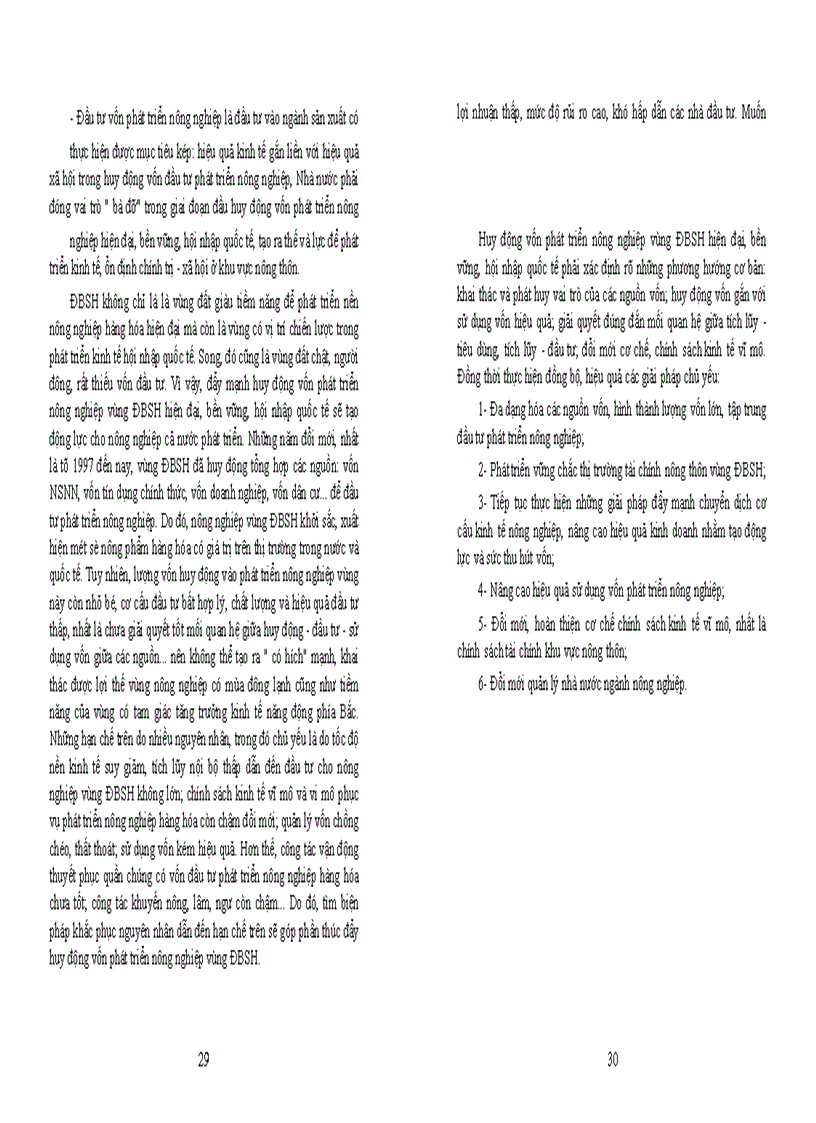 image for page Huy động vốn phát triển nông nghiệp vùng đồng bằng sông Hồng hiện nay