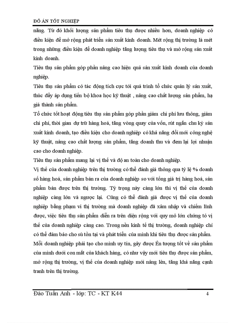 image for page Hoạt động tiêu thụ sản phẩm trong doanh nghiệp