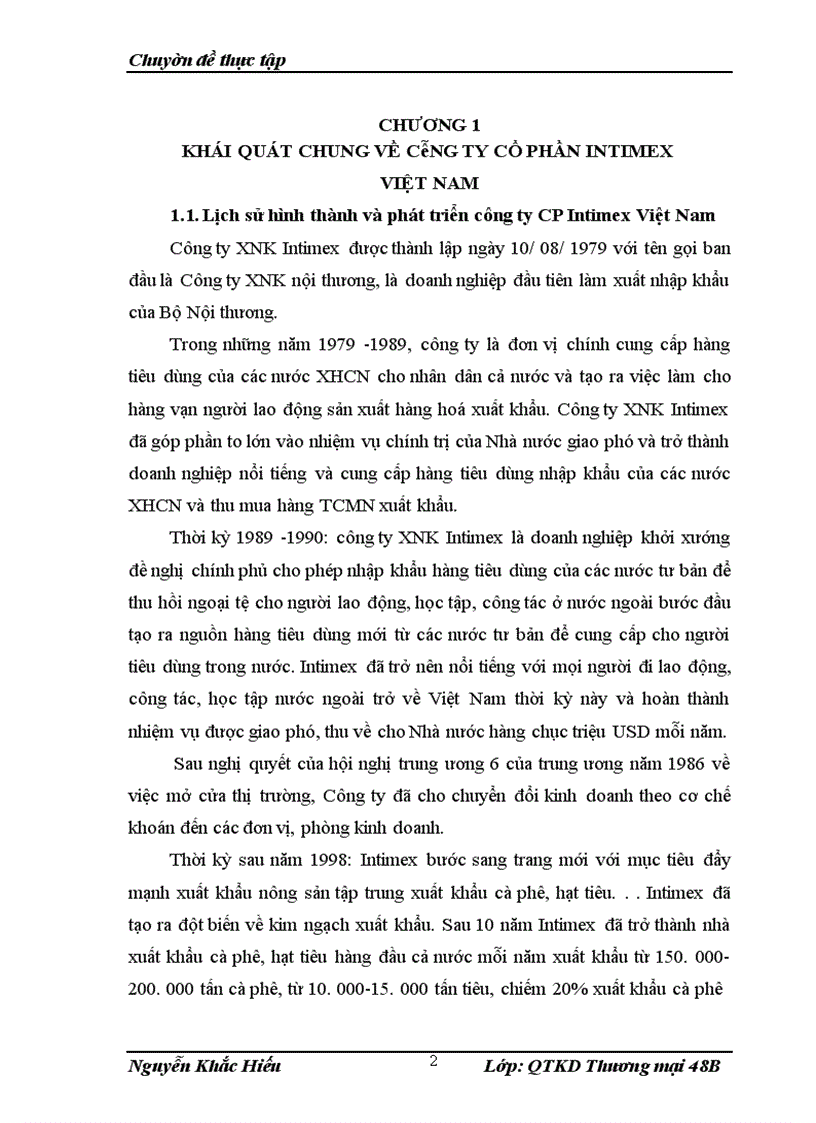 image for page Giải pháp phát triển chuỗi siêu thị INTIMEX tại công ty Cổ phần Intimex Việt Nam