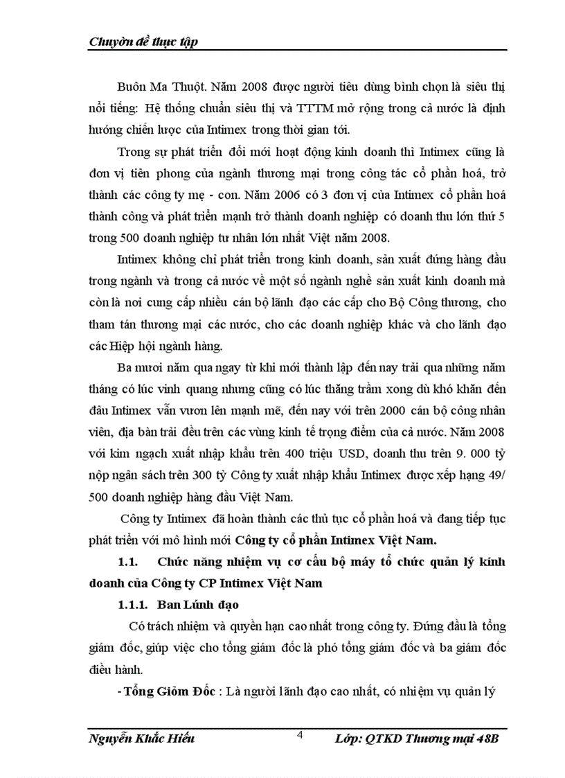 image for page Giải pháp phát triển chuỗi siêu thị INTIMEX tại công ty Cổ phần Intimex Việt Nam