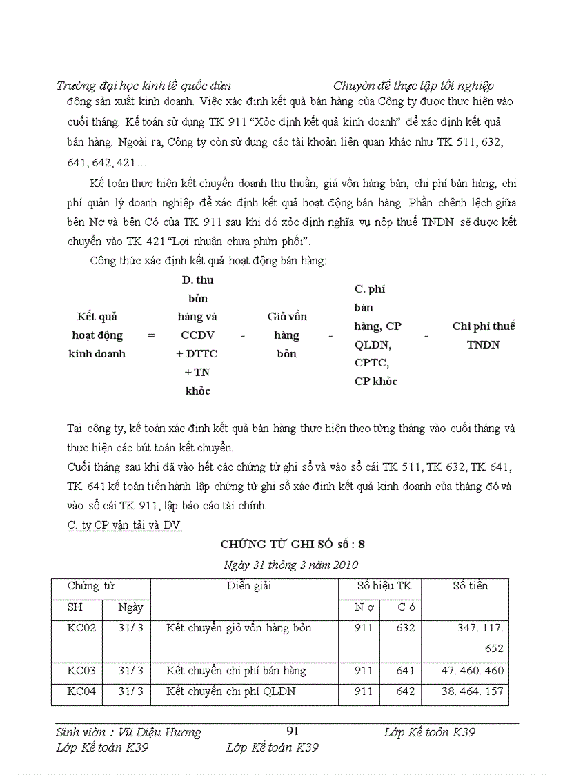 image for page Thực trạng Kế toán bán hàng và Xác định kết quả bán hàng tại Công ty Cổ phần Vận Tải và Dịch Vụ T&S