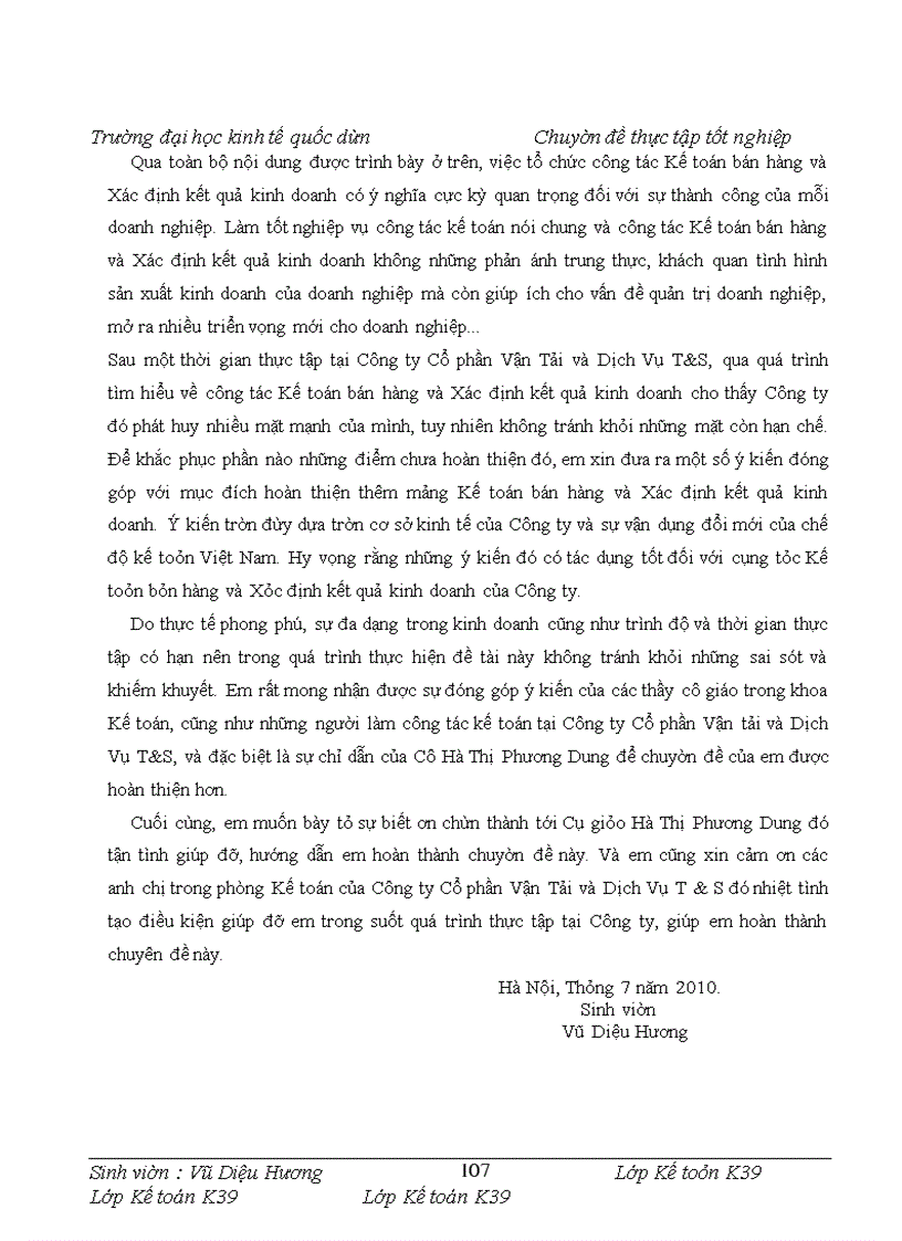 image for page Thực trạng Kế toán bán hàng và Xác định kết quả bán hàng tại Công ty Cổ phần Vận Tải và Dịch Vụ T&S