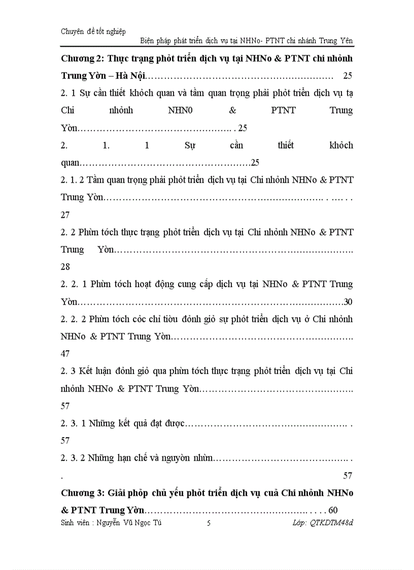 image for page Biện pháp phát triển dịch vụ tại Ngân hàng Nông nghiệp và phát triển Nông Thôn chi nhánh Trung Yên Hà Nội