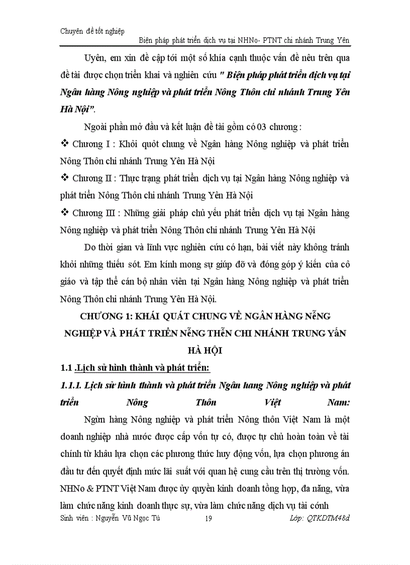 image for page Biện pháp phát triển dịch vụ tại Ngân hàng Nông nghiệp và phát triển Nông Thôn chi nhánh Trung Yên Hà Nội