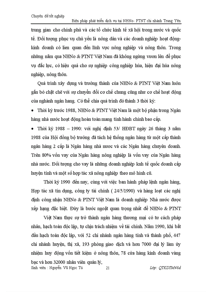 image for page Biện pháp phát triển dịch vụ tại Ngân hàng Nông nghiệp và phát triển Nông Thôn chi nhánh Trung Yên Hà Nội