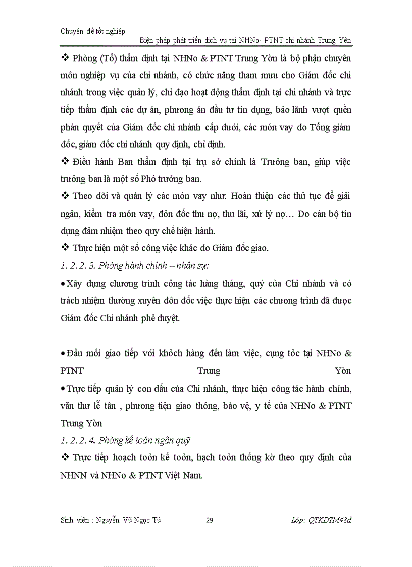 image for page Biện pháp phát triển dịch vụ tại Ngân hàng Nông nghiệp và phát triển Nông Thôn chi nhánh Trung Yên Hà Nội