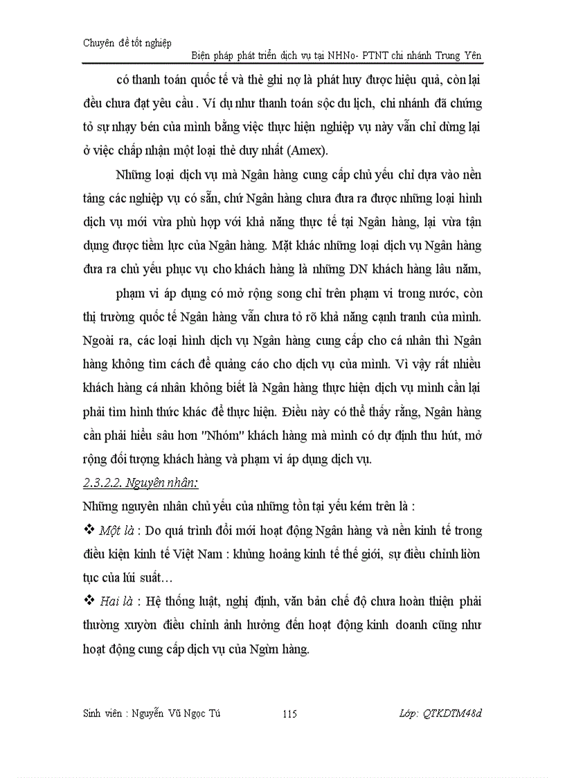 image for page Biện pháp phát triển dịch vụ tại Ngân hàng Nông nghiệp và phát triển Nông Thôn chi nhánh Trung Yên Hà Nội