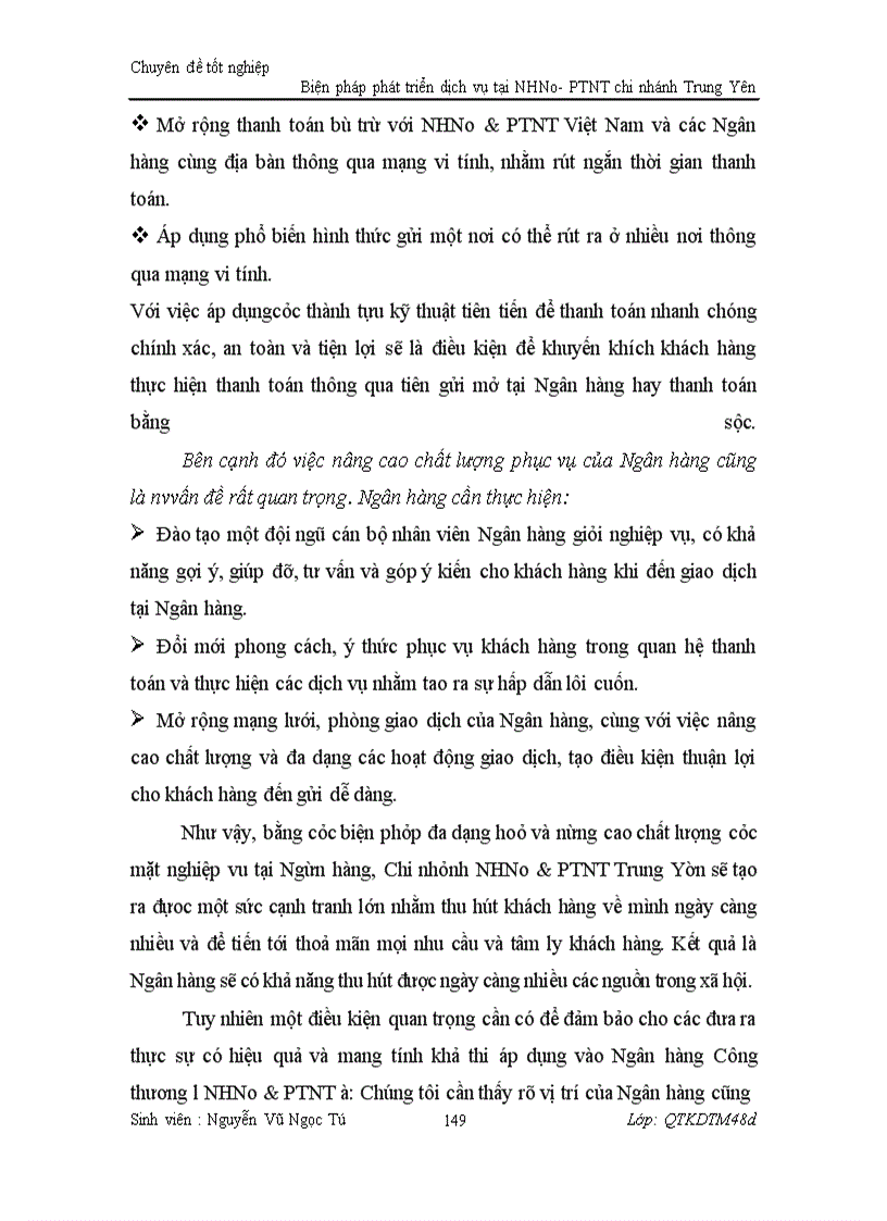 image for page Biện pháp phát triển dịch vụ tại Ngân hàng Nông nghiệp và phát triển Nông Thôn chi nhánh Trung Yên Hà Nội