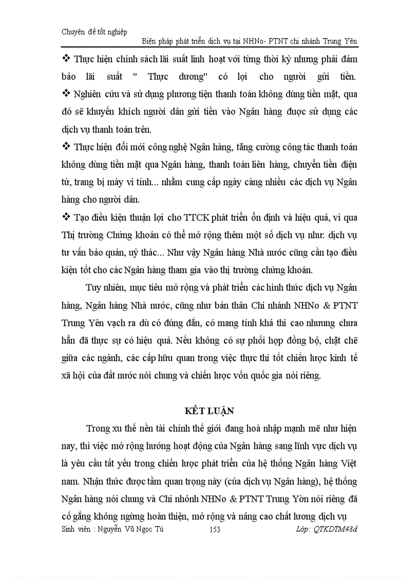 image for page Biện pháp phát triển dịch vụ tại Ngân hàng Nông nghiệp và phát triển Nông Thôn chi nhánh Trung Yên Hà Nội