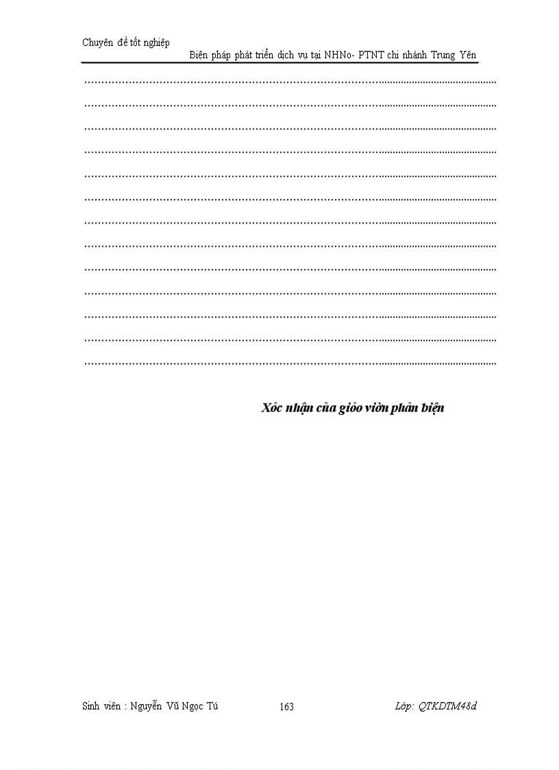 image for page Biện pháp phát triển dịch vụ tại Ngân hàng Nông nghiệp và phát triển Nông Thôn chi nhánh Trung Yên Hà Nội