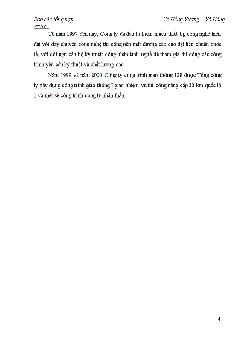 image for page Đánh giá thực trạng tình sản xuất – kinh doanh của công ty công trình giao thông