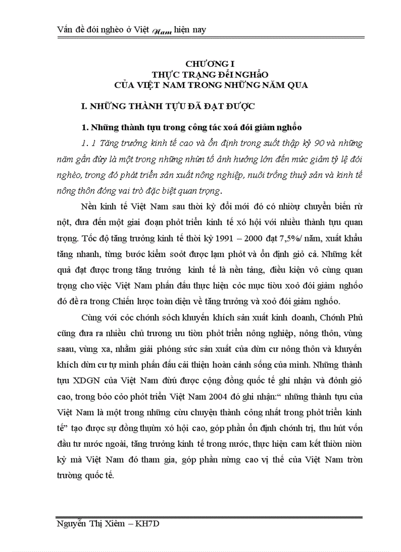 image for page Thực trạng đói nghèo của việt nam trong những năm qua và những giải pháp