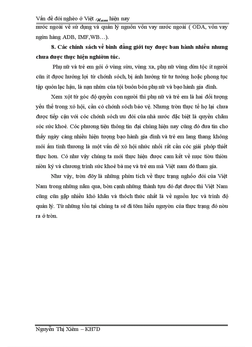 image for page Thực trạng đói nghèo của việt nam trong những năm qua và những giải pháp