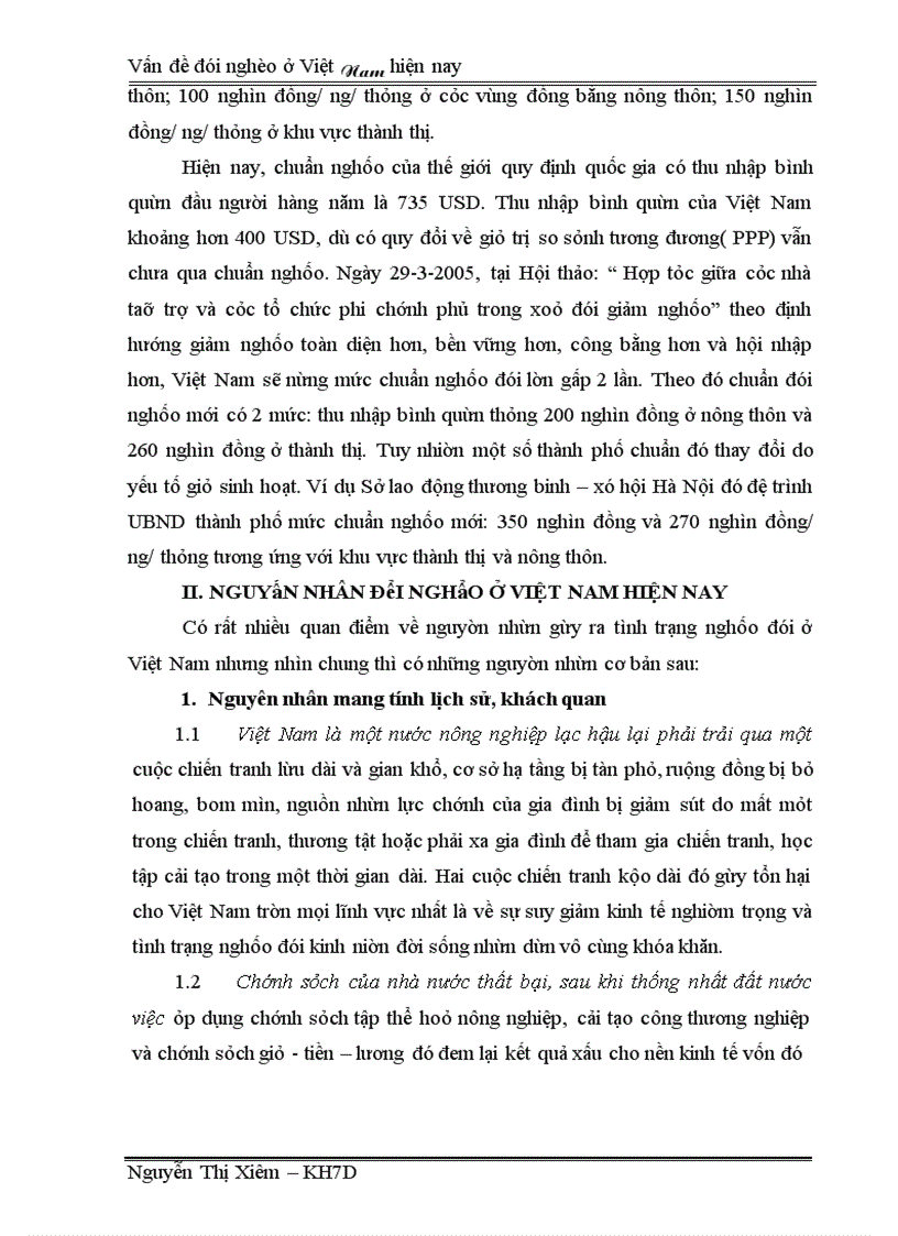 image for page Thực trạng đói nghèo của việt nam trong những năm qua và những giải pháp