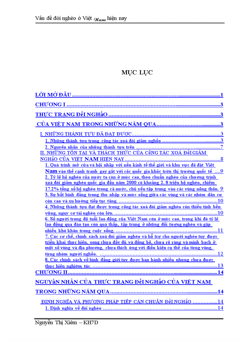 image for page Thực trạng đói nghèo của việt nam trong những năm qua và những giải pháp