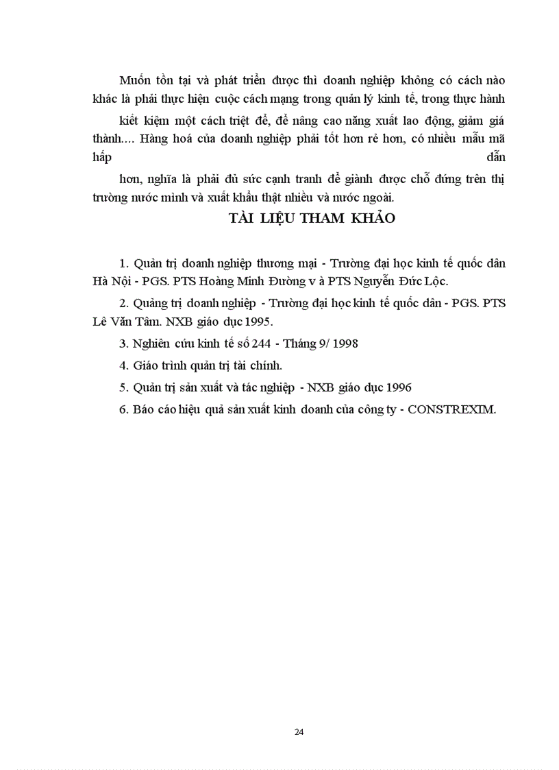 image for page Báo cáo tổng hợp tại: công ty xây lắp XNK vật liệu xây dựng kỹ thuật