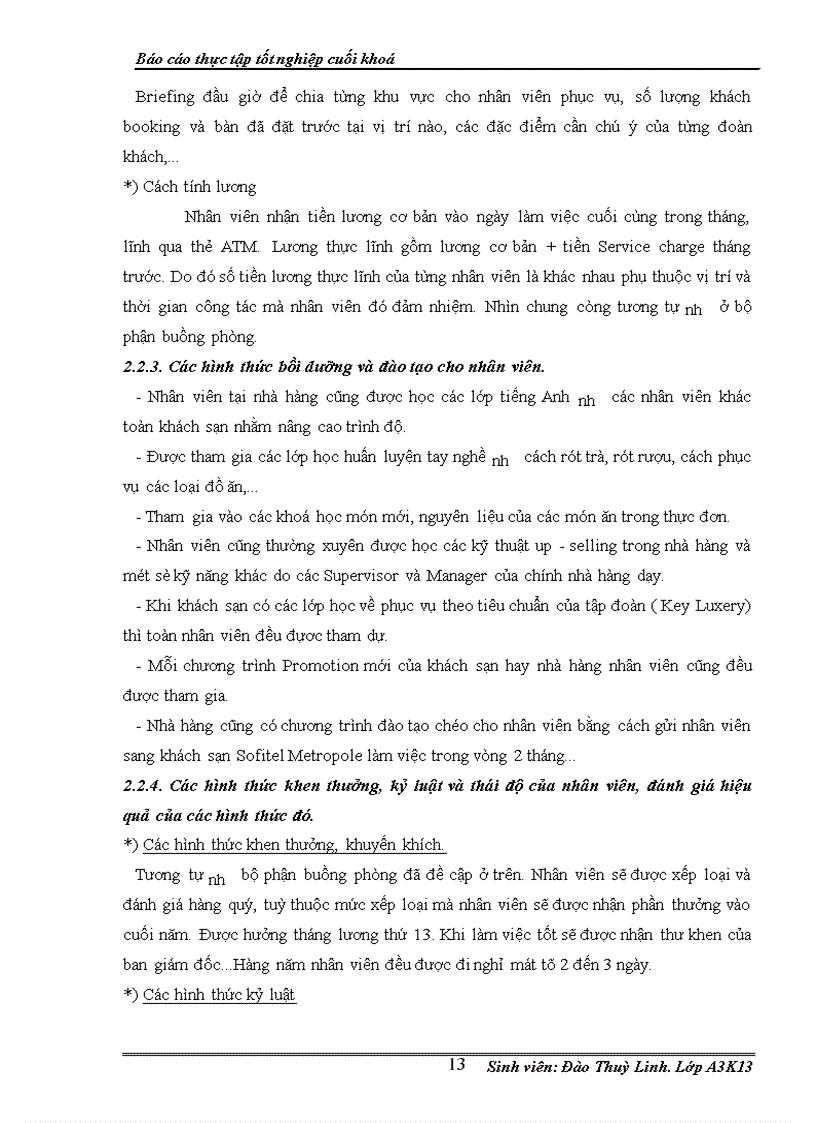 image for page Báo cáo tổng hợp: khách sạn Sofitel Plaza Hà Nội