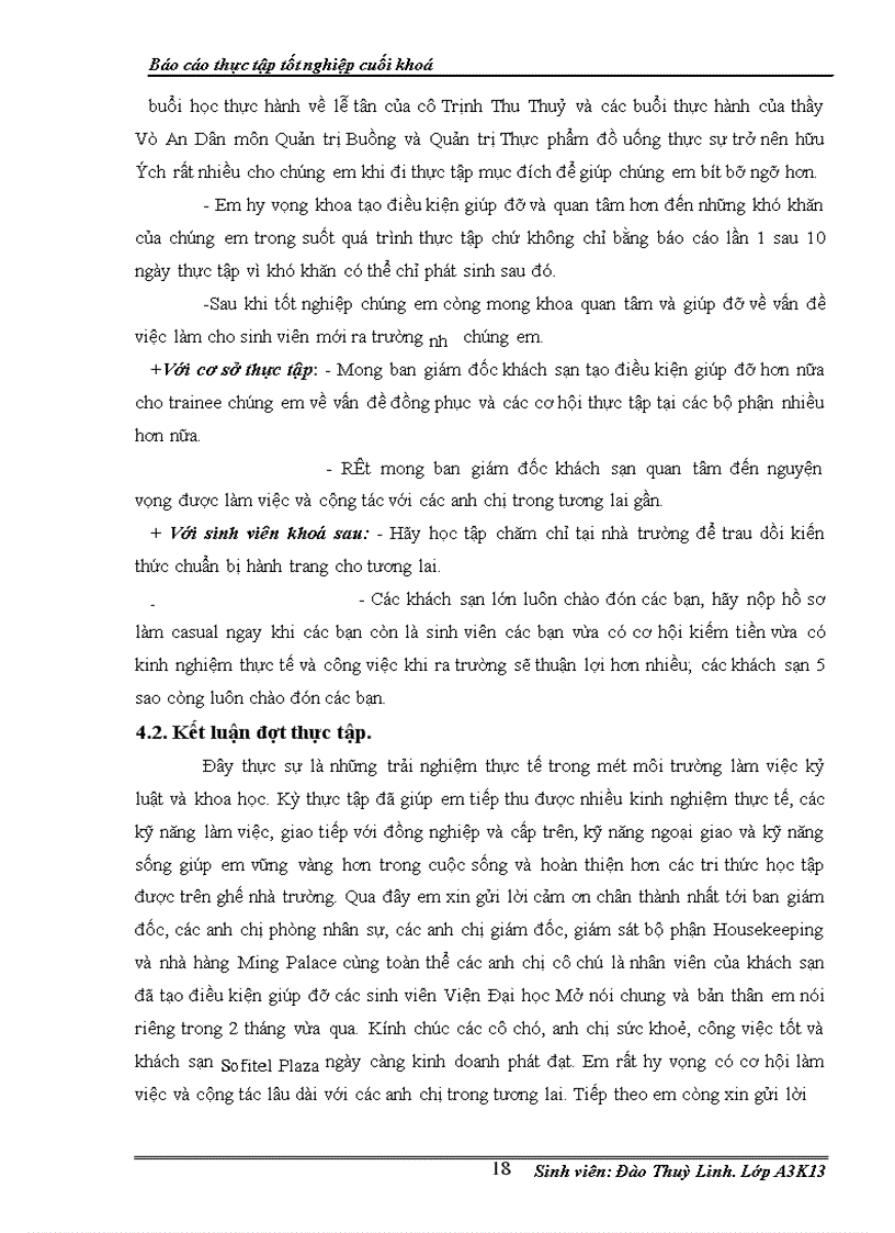 image for page Báo cáo tổng hợp: khách sạn Sofitel Plaza Hà Nội