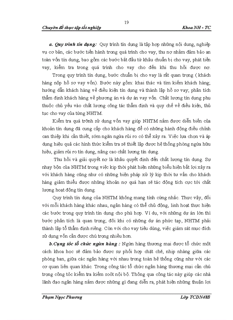 image for page Nâng cao chất lượng tín dụng tại NHNo & PTNT chi nhánh Thanh Xuân