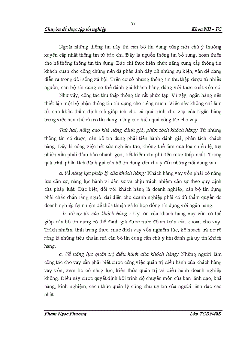 image for page Nâng cao chất lượng tín dụng tại NHNo & PTNT chi nhánh Thanh Xuân