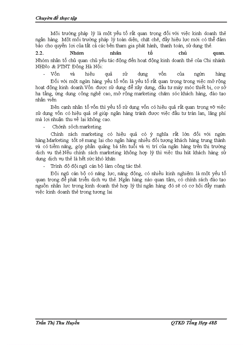 image for page Thực trạng hoạt động kinh doanh thẻ tại Ngân hàng Nông nghiệp và Phát triển Nông thôn Việt Nam Chi nhánh Đông Hà Nội