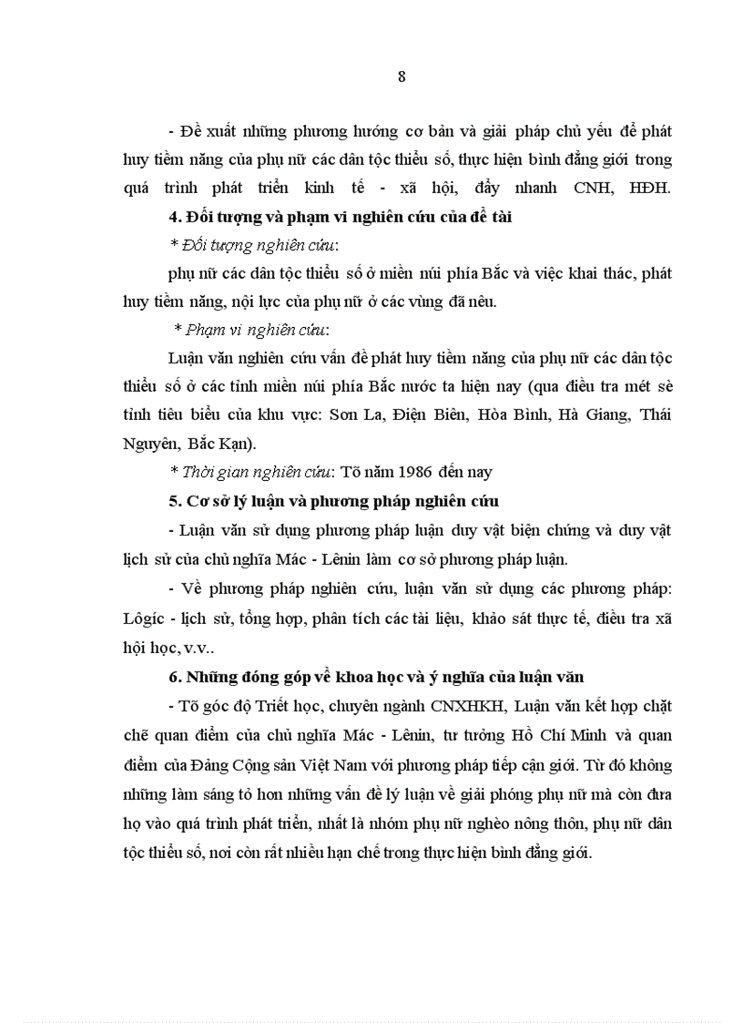 image for page Phát huy tiềm năng của phụ nữ dân tộc thiểu số trong quá trình phát triển kinh tế - xã hội ở các tỉnh miền núi phía Bắc nước ta hiện nay