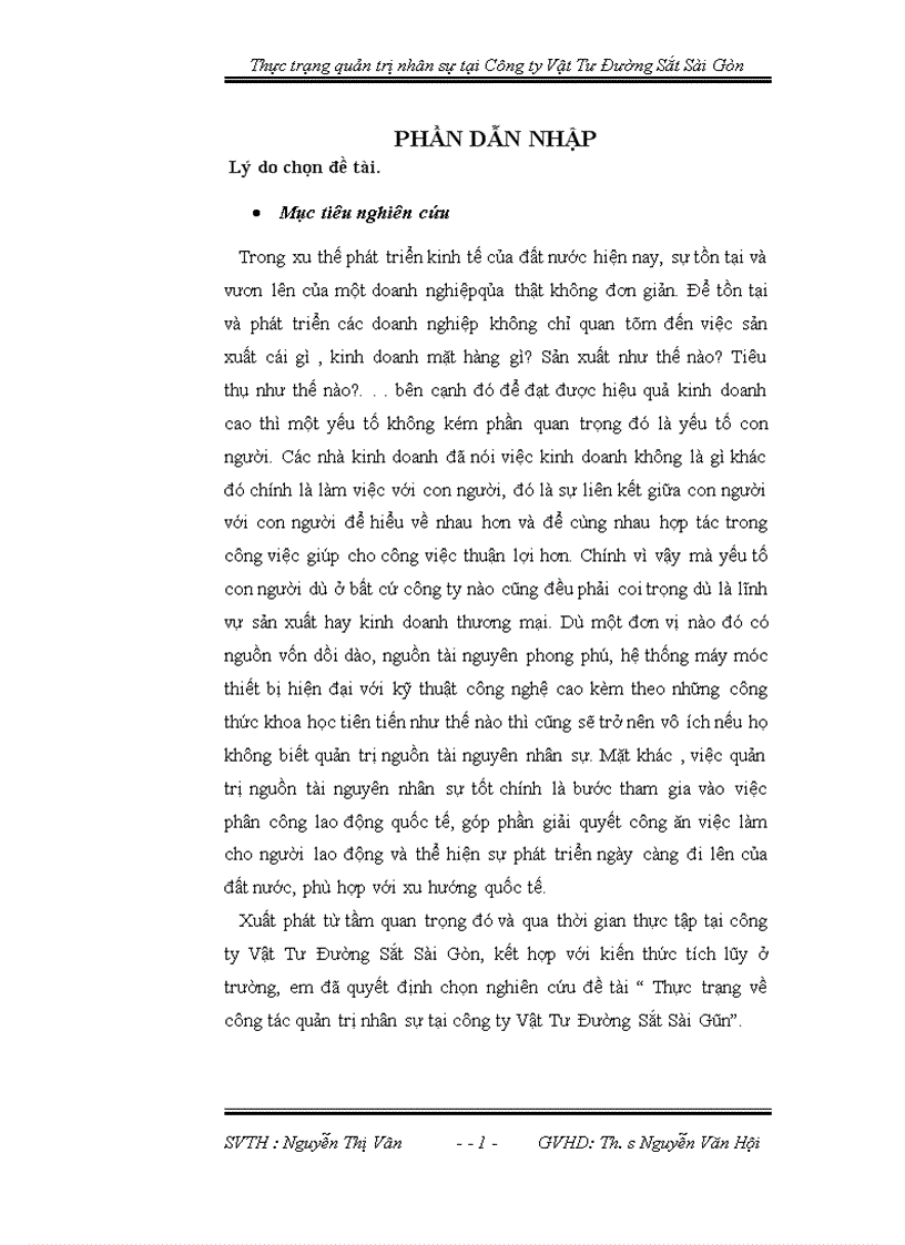 image for page Thực trạng về công tác quản trị nhân sự tại công ty Vật Tư Đường Sắt Sài Gòn