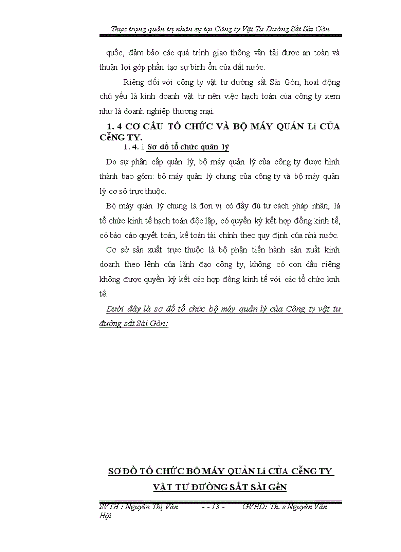 image for page Thực trạng về công tác quản trị nhân sự tại công ty Vật Tư Đường Sắt Sài Gòn