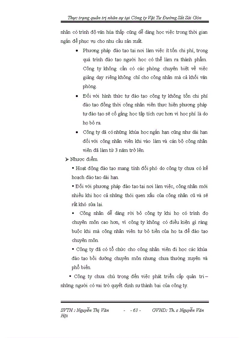 image for page Thực trạng về công tác quản trị nhân sự tại công ty Vật Tư Đường Sắt Sài Gòn