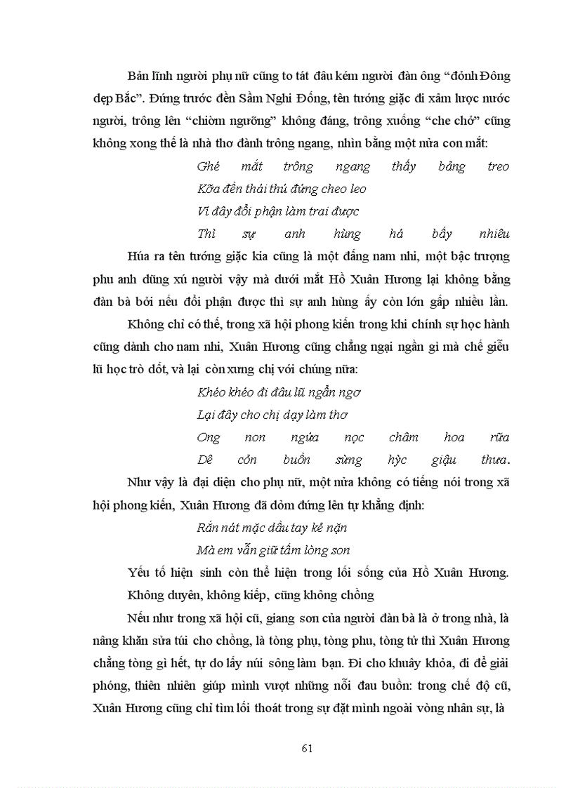 image for page Chủ nghĩa hiện sinh thể hiện trong Hồ Xuân Hương