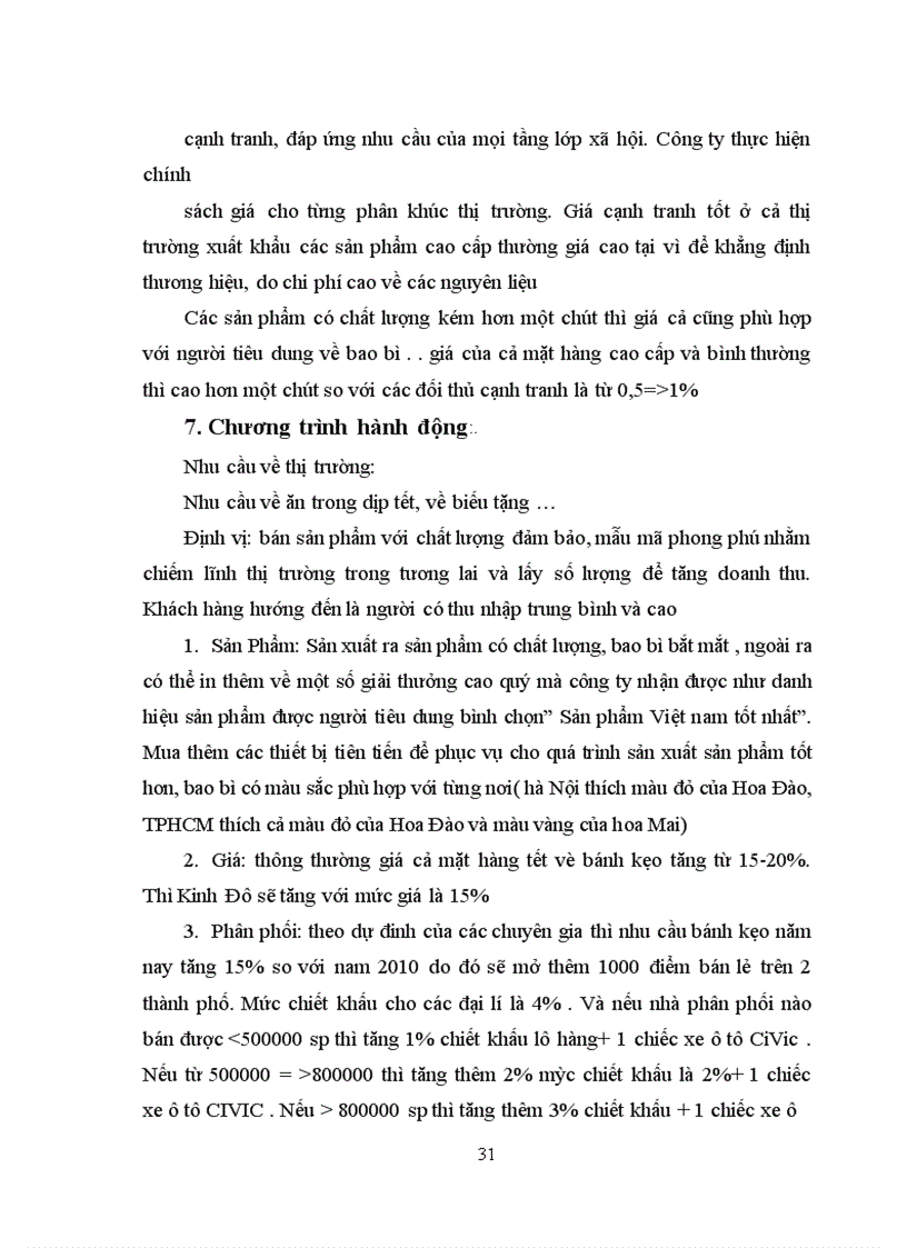 image for page Kế hoạch Makerting của Kinh Đô trong dịp Tết Tân Mão năm 2011