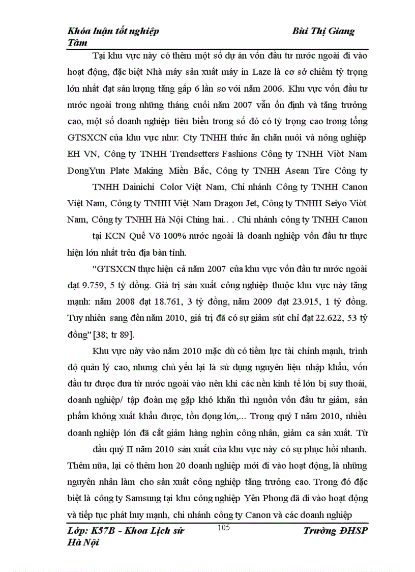 image for page Những tác động của sự đổi mới công nghiệp đối với nền kinh tế xã hội Bắc Ninh