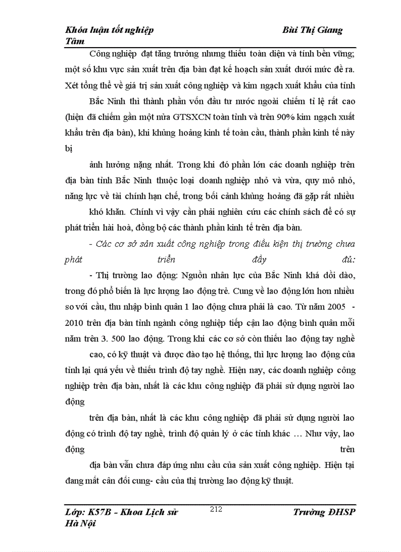 image for page Những tác động của sự đổi mới công nghiệp đối với nền kinh tế xã hội Bắc Ninh